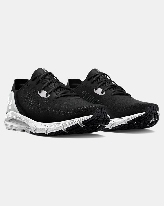 Women's UA HOVR™ Sonic 5 Running Shoes in Black image number 3